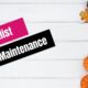 Checklist for Fall Maintenance