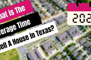 What is the average time to sell a house in Texas in 2021